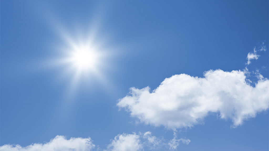 sun in the sky