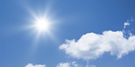 sun in the sky