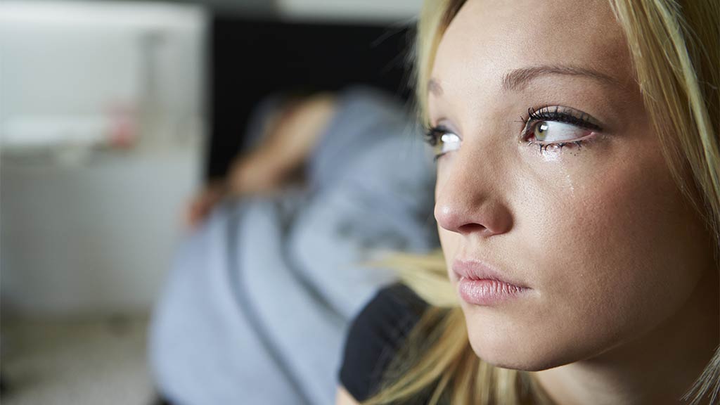woman with anxiety
