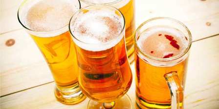 glasses of beer