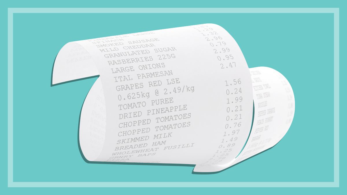 faded receipts