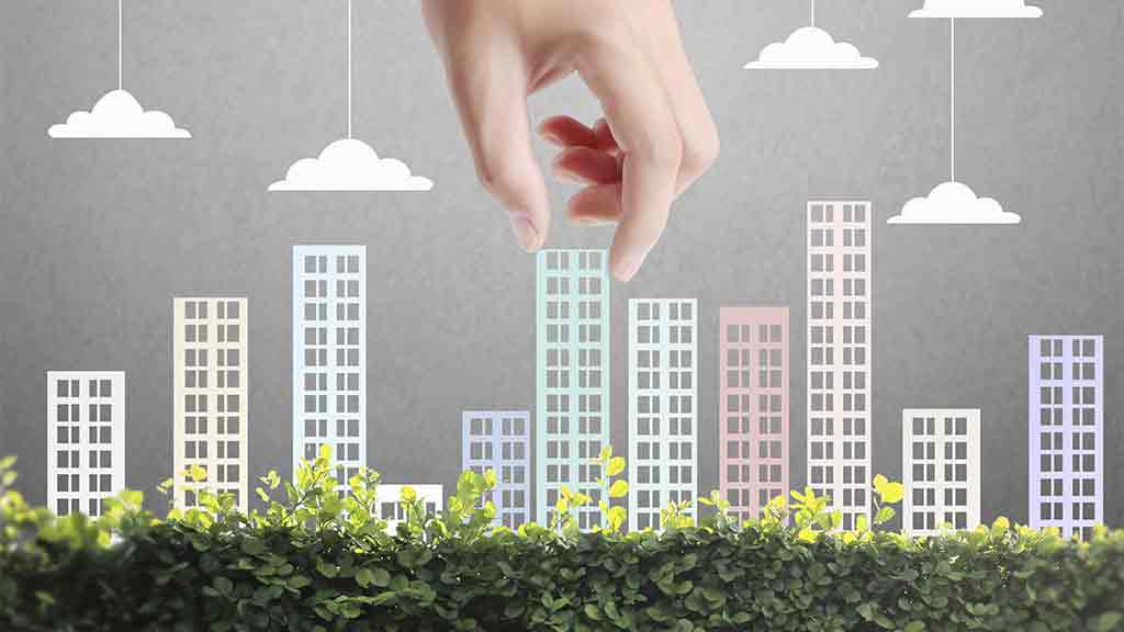 hand moves building