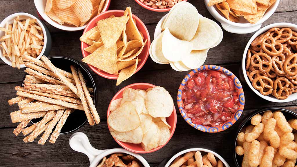 GM corn chips