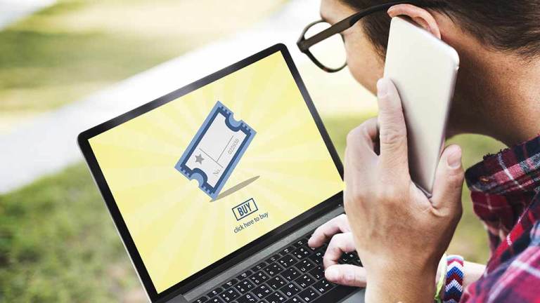buying tickets online