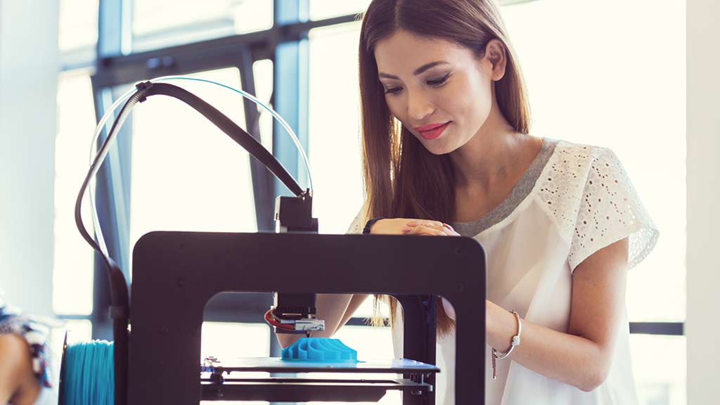 using a 3d printer