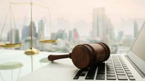 lawyers gavel and scales