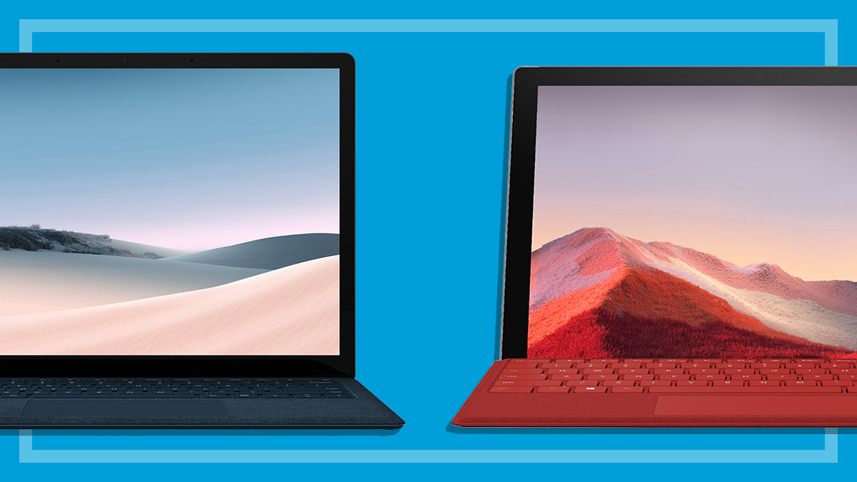 microsoft surface laptop 3 and pro 7
