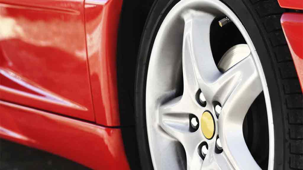 car tyre and rim