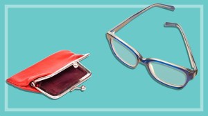 spectacles and an empty purse