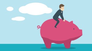 man_riding_piggy_bank_superannuation