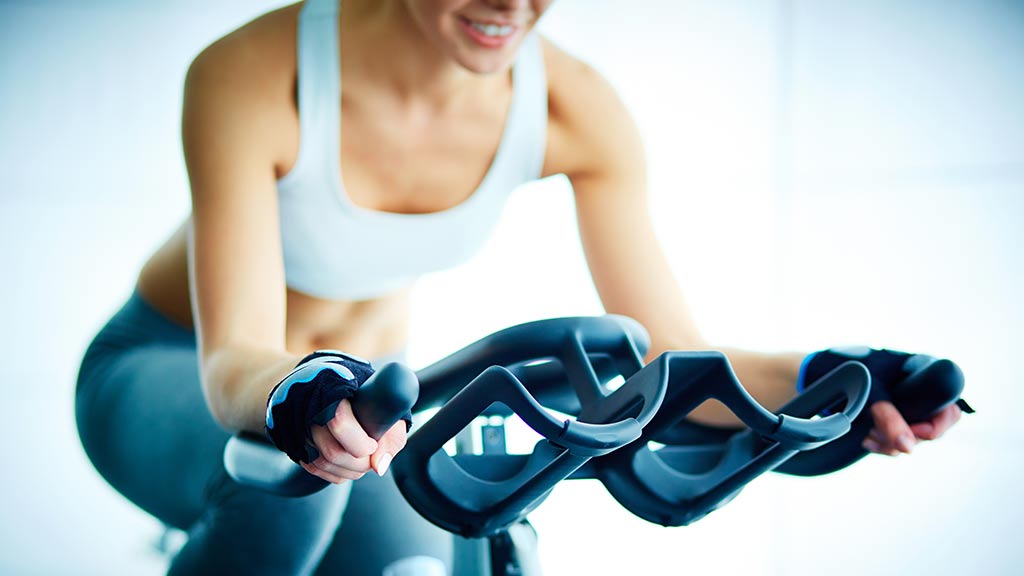 woman at gym