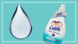 Cuddly Concentrate Care  Protect Antibacterial Fabric Conditioner performs worse than water in choic