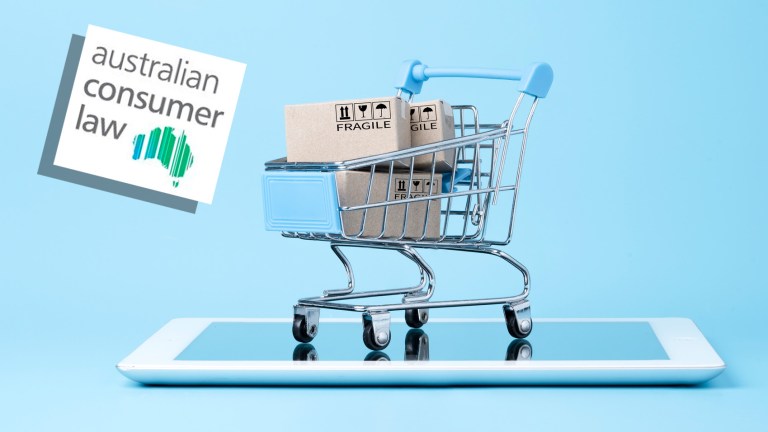 shopping cart and boxes