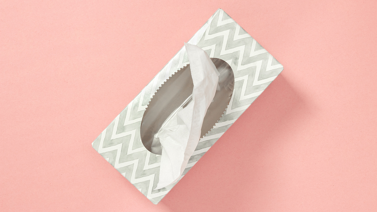 box of tissues