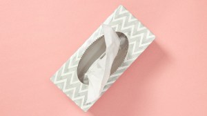 box of tissues
