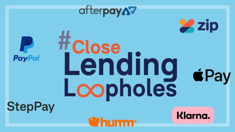 hashtag_close_lending_loopholes_surrounded_by_bnpl_company_logos