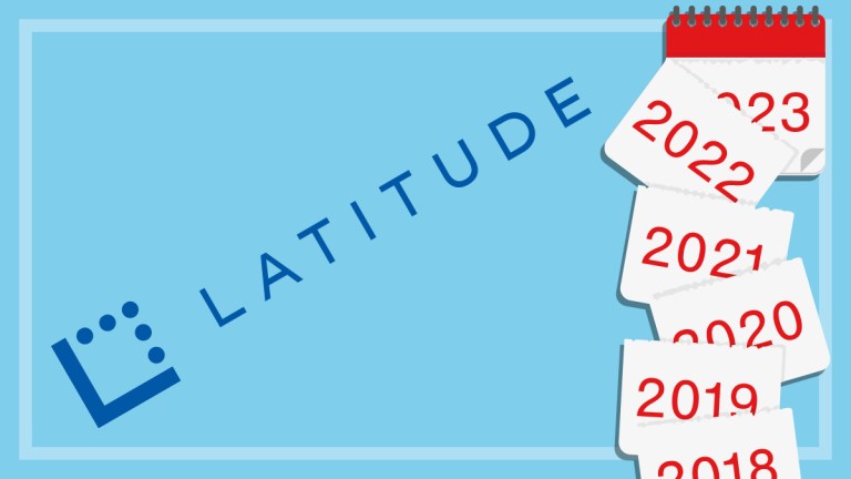 latitude_logo_and_calendar_sheets_of_several_previous_years