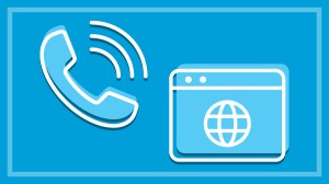 phone and website contacts