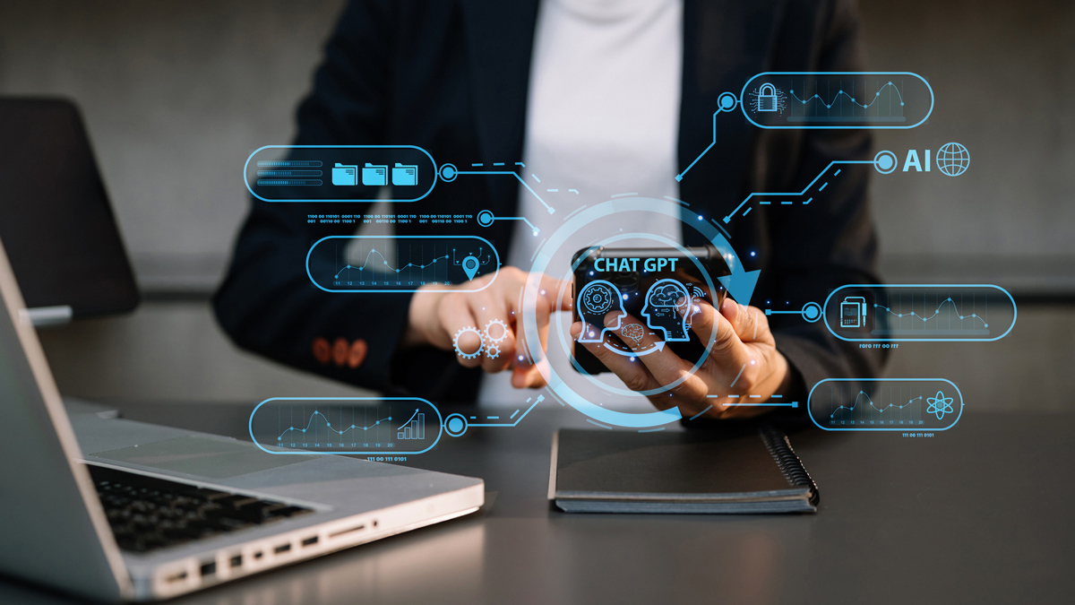 chat GPT bot on phone technology