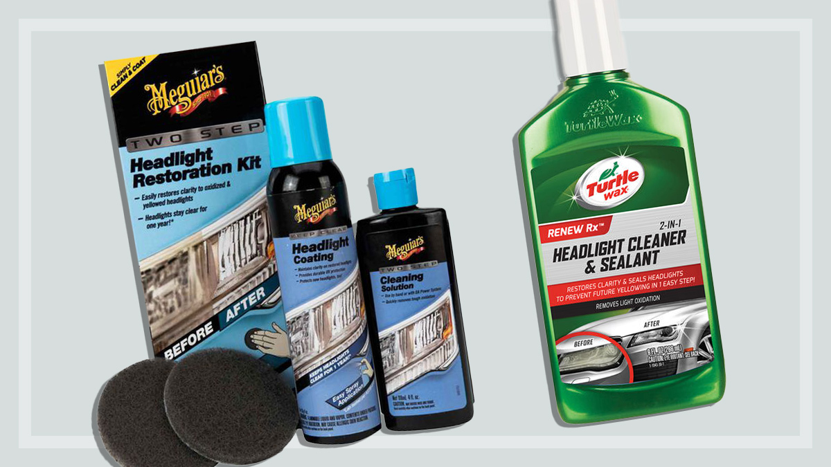 Headlight restoration kits