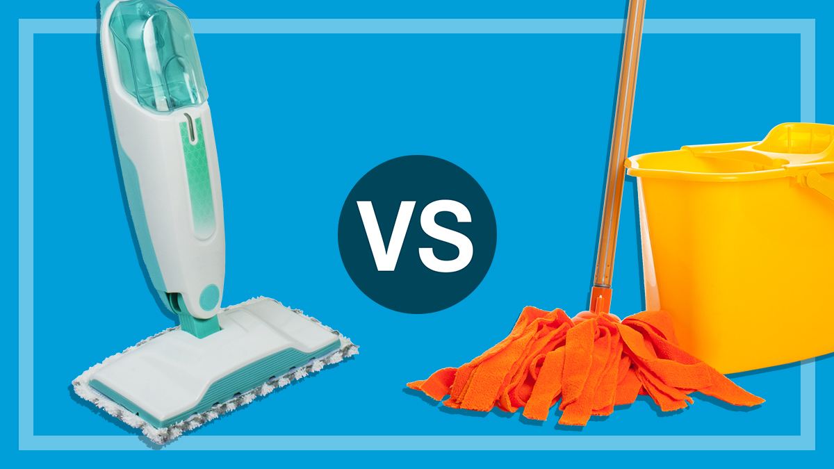 a_steam_mop_and_a_regular_mop_with_bucket