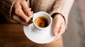 espresso cup made at home