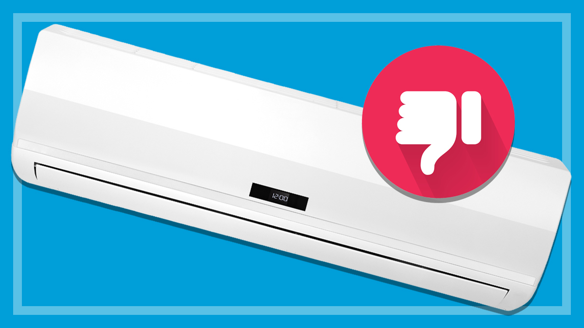 air conditioner thumbs down