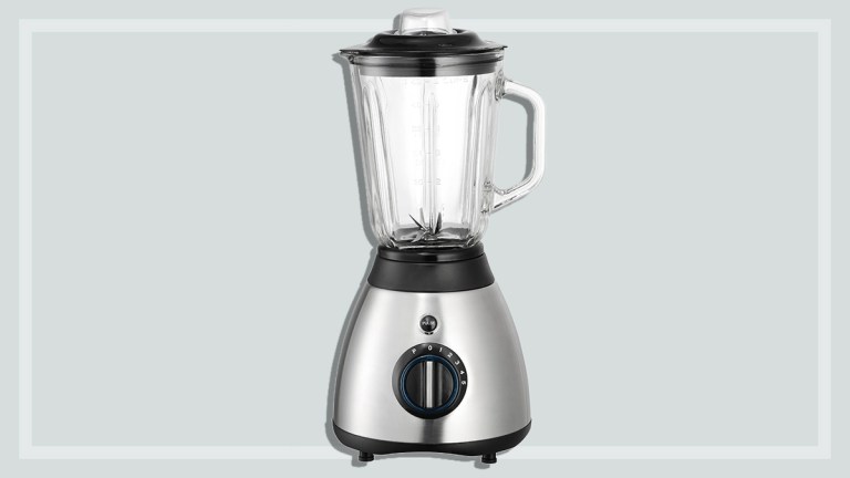 silver blender