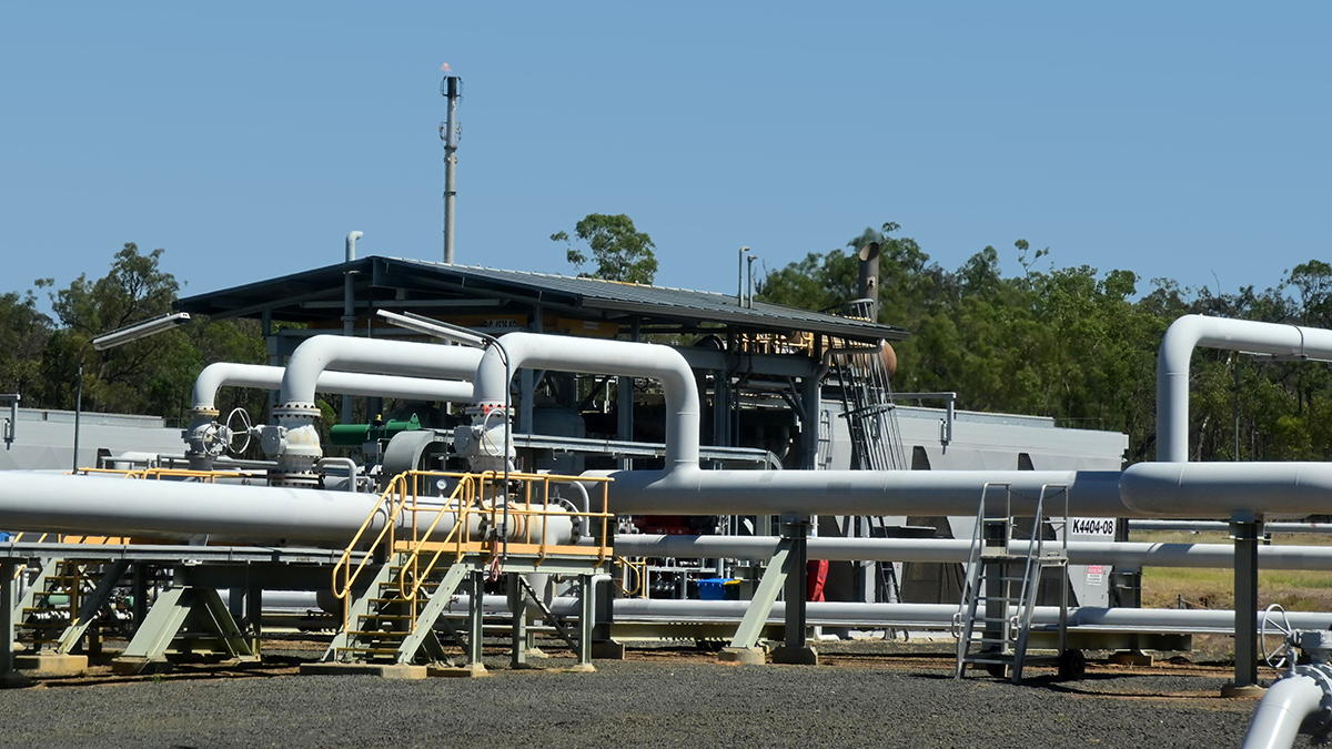 gas processing plant in chinchilla queensland