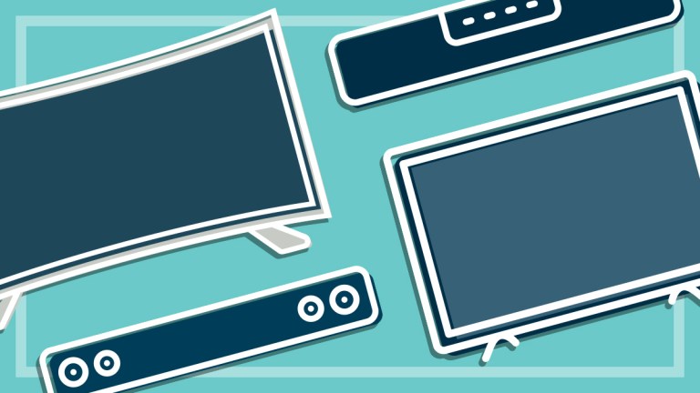 icons of high energy usage entertainment appliances