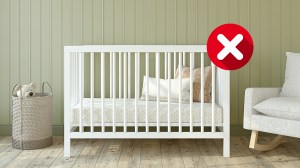cot_in_nursery_marked_with_a_cross