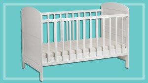 white cot